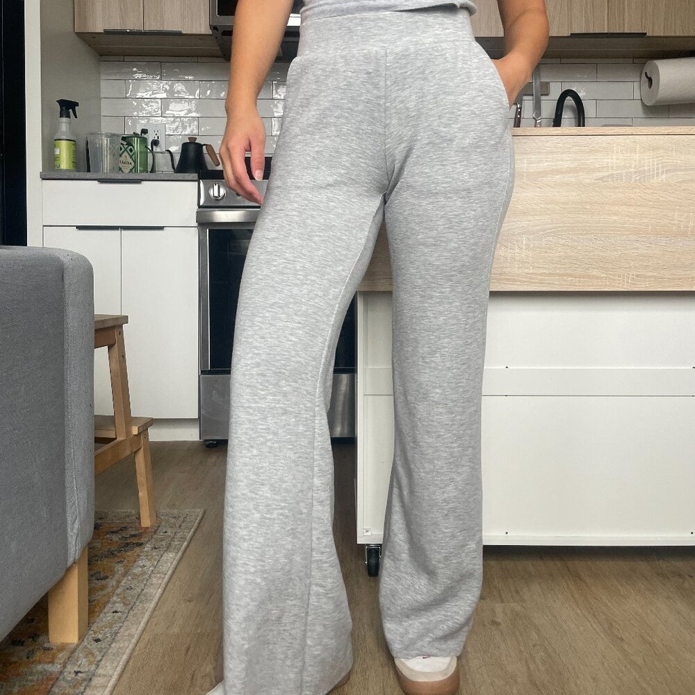 Outdoor Voices Grey Flare Sweatpants (XS)
